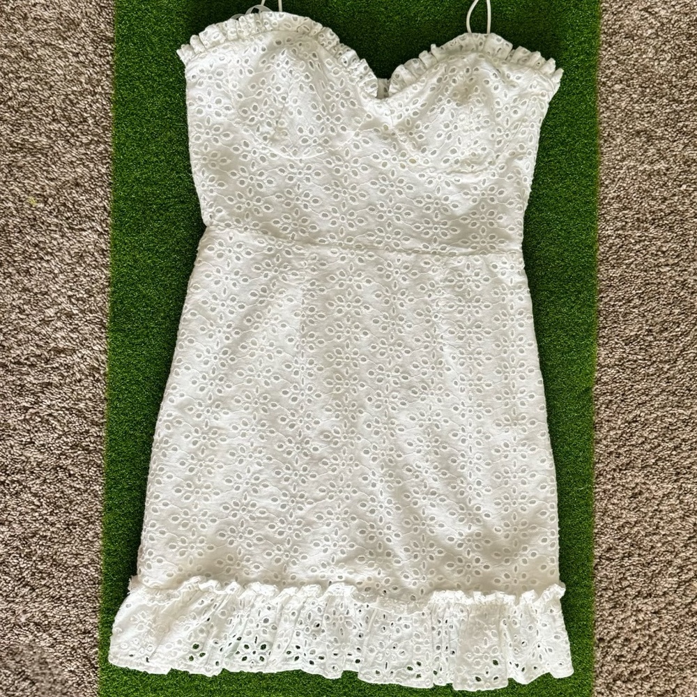 White cotton dress Superdawn